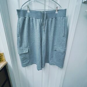 Y2K Vintage Nike Mens XXL Distressed‎ Spell Out Travis Scott Swoosh Cargo Shorts